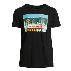 South Park. Men's Short Sleeve Graphic Tee. Black. Sizes: L, XL & 2X. NWT.